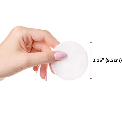My Cotton Premium Cotton Rounds for Face (3 Pack) | Makeup Remover Pads, Hypoallergenic, Lint-Free | 100% Pure