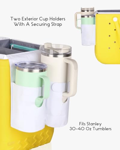 Bogg Bag Cooler Organizer Insert with Cup Holders