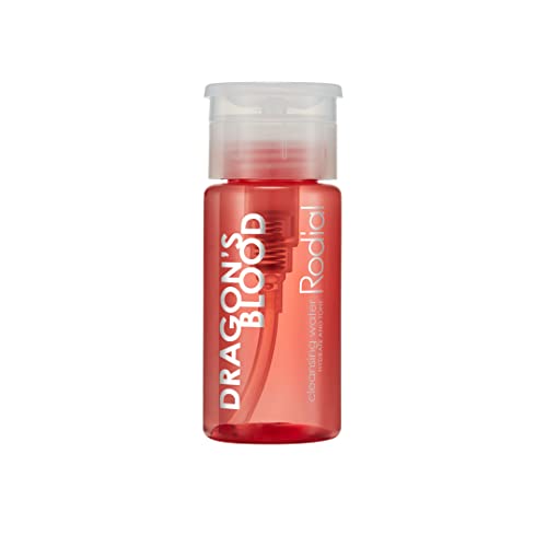 Rodial Dragon¡¯s Blood Micellar Cleansing Water, Ultra-Hydrating No-Rinse Cleanser for Face & Eyes, with Hyaluronic Acid, Niacinamide & Rose Water, 3.38 fl oz