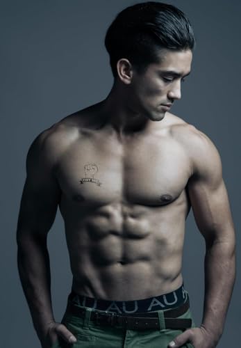 26 Kinky Male Temporary Tattoos - LGBTQ+ Pride Sheet
