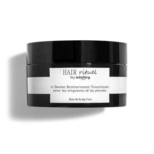 Sisley Paris Hair Rituel Restructuring Nourishing Balm - 125 g - Pre-Shampoo Deeply Nourishing Balm for Damaged, Dry & Brittle Hair - Intensely Nourishes, Restores & Restructures