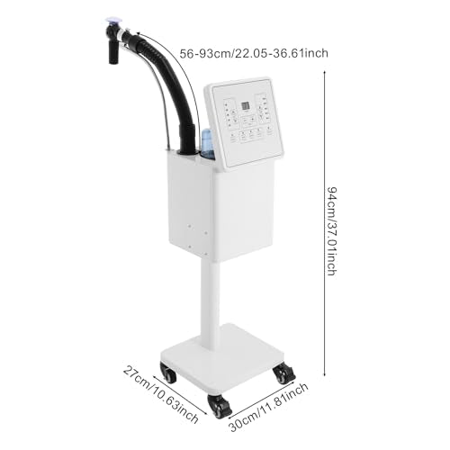 Professional Nano Hair Steamer with Ozone Function - 1600W Mist Processor