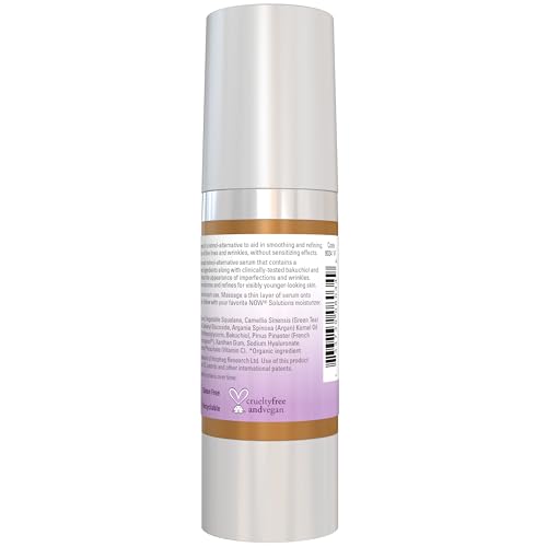 NOW Foods Solutions, Bakuchiol Skin Renewal Serum, Smooth Skin, 1 Fl. Oz.