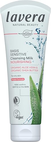 Lavera 2-in-1 Cleansing Milk 125ml | Organic Aloe Vera & Shea Butter