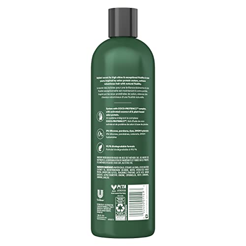 TRESemm? Cruelty-Free Pro Infusion Fluid Volume Conditioner For Full & Silky Hair Infused With Natural Coconut Droplets + Plant-Based Salon Protein + Biotin 16.5oz