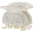 Camila Paris 1.5-Inch White Hair Claw Clip for Women