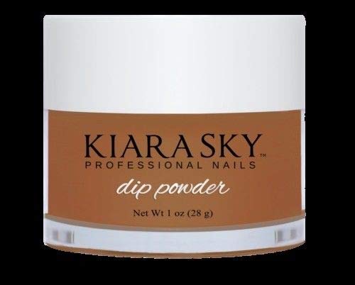 Kiara Sky Professional Nails, Nail Dipping Powder 1 oz. - Brown tones (Treasure The Night)