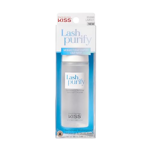 KISS Lash Purify False Eyelash Remover & Cleanser 50ml