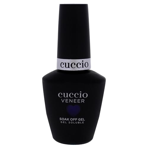 Cuccio Colour Veneer Nail Polish - Triple Pigmentation Technology - Polish Free Soak Off Gel - For Manicures And Pedicures - Full Coverage - Long Lasting High Shine - Water You Doing? - 0.44 Oz