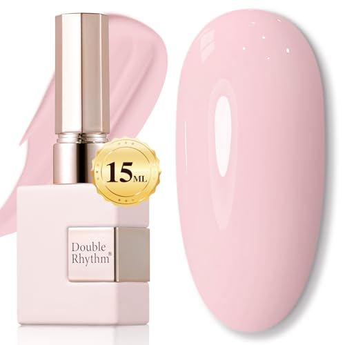 Double Rhythm Baby Pink Gel Nail Polish 15ML Soak-Off UV/LED Manicure