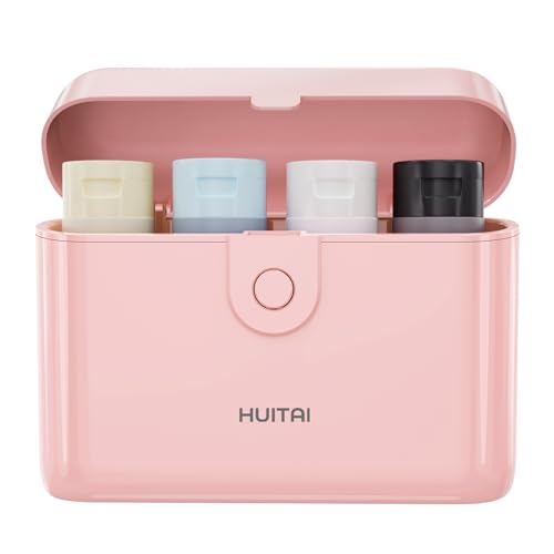 TSA Approved Travel Bottles Set, 4x2oz Leak-Proof with Case