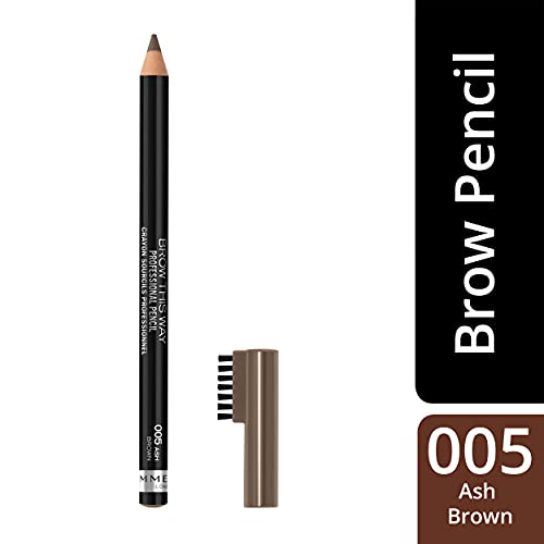Rimmel Brow This Way Professional Eyebrow Pencil - Ash Brown