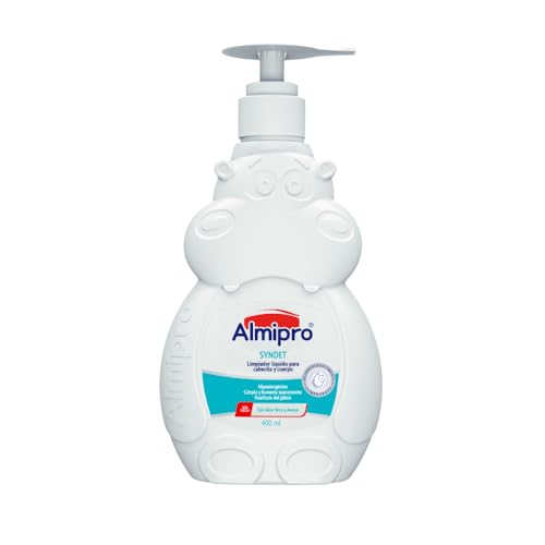 almipro Syndet Baby Hair and Body Wash with Oatmeal and Aloe Vera. 400 gr. - 14 Oz.