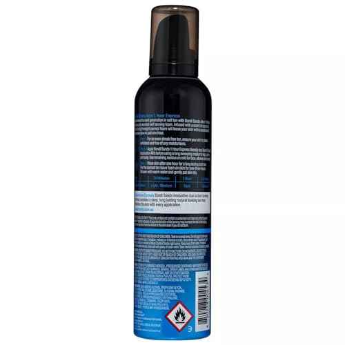 Bondi Sands Aero 1-Hour Express Self Tanning Foam | Lightweight, Coconut Tanning Foam Quickly Provides a Healthy, Flawless, Bronzed Glow | 7.61 fl oz/225 mL