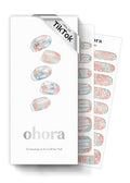 ohora Semi Cured Gel Nail Strips N Newtro No.1 - Salon-Quality Nail Art