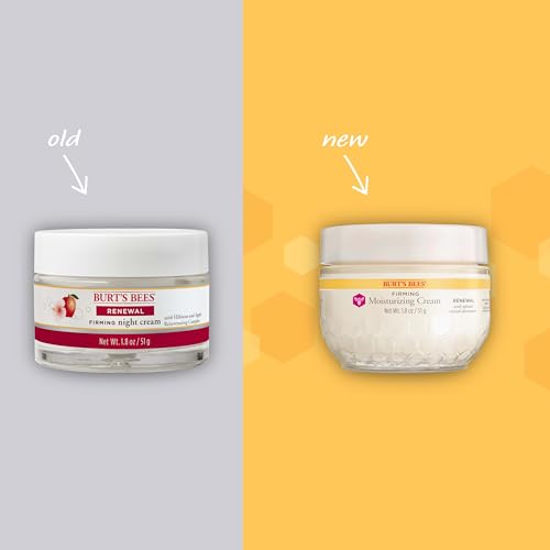 Burt's Bees Renewal Firming Face Cream, Anti-Aging Retinol Alternative, Moisturizing Natural Origin Skin Care, 1.8 Ounce