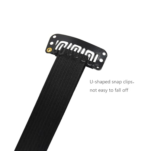Invisible Facelift Bands with Clips - Adjustable Face Lifting Straps (4 Pack)
