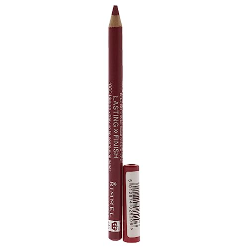Rimmel London Lasting Finish 1000 Kisses Lip Liner - 004 India Pink Lip Liner Women 0.04 oz