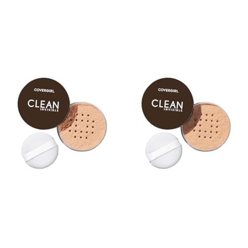 CoverGirl Clean Invisible Loose Powder Duo - Translucent Light & Medium
