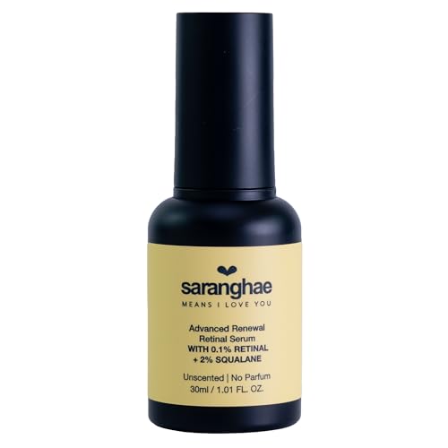 Love Saranghae Advanced Renewal Retinal Serum ? Lightweight Face Serum with Encapsulated Retinal, Niacinamide & Squalane ? Smooth, Brighten & Hydrate Skin ? 30ml