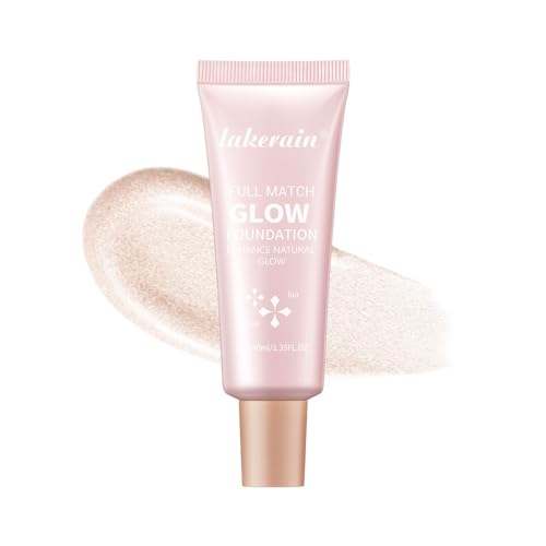 BANGFENG Natural Glow Illuminator Glotion #1 Fair 1.35 Fl Oz Hydrating Makeup Highlighter