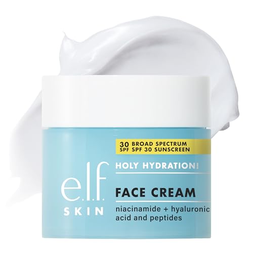 e.l.f. SKIN Holy Hydration Face Cream SPF 30 Moisturizer 1.7 oz - Daily Hydrating Sunscreen