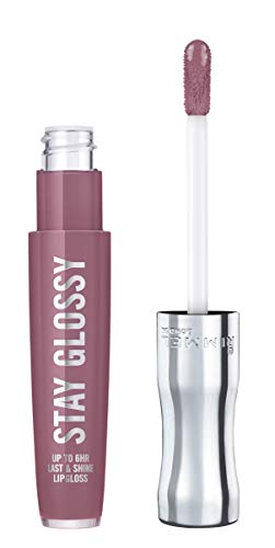 Rimmel Stay Glossy Lip Gloss Bundle - 2 Shades, 0.18oz Each