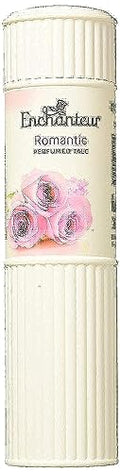 Enchanteur Romantic Perfumed Talc 200g - Bulgarian Rose & Jasmine