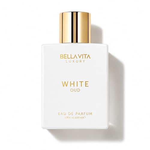 BellaVita Luxury Unisex Perfume Duo - Honey Oud & White Oud Eau de Parfum, Long-Lasting Vegan Fragrances, Gift Set