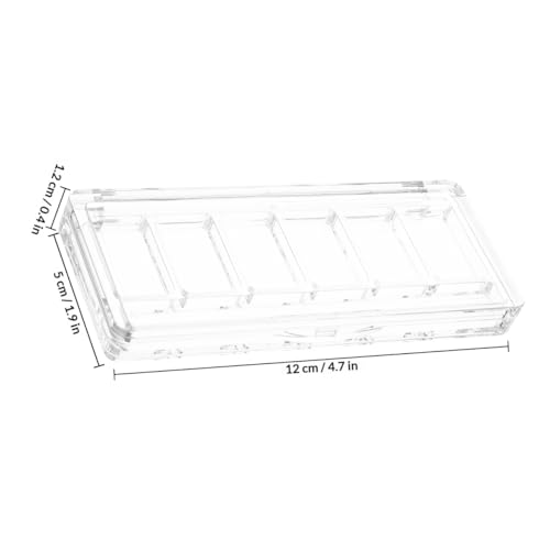 6-Grid Magnetic Makeup Palette with Clear Top | DIY Eyeshadow Organizer