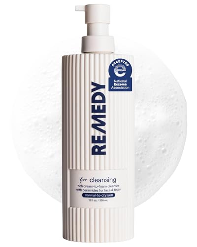 Remedy Cream-to-Foam Cleanser - Hydrating Face Wash 12 fl oz