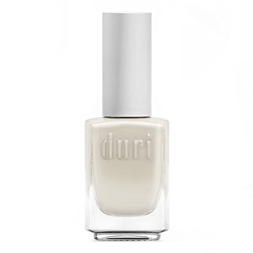 duri Nail Polish, 786 Bunny Slope, Off-White, Semi-Sheer Coverage, Glossy Finish, Creamy, Fast Drying, 0.45 Fl Oz