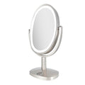 Zadro Newport 10" x 18" LED Lighted Makeup Mirror with 5X/1X Magnification
