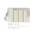 5 Pack Brief and Fashion Travel Bottles TSA Approved, BPA Free Travel Size Travel Containers Refillable Squeeze Bottles for Cosmetic Shampoo Cream Conditioner Lotion Soap¡¦ (Nordic white)