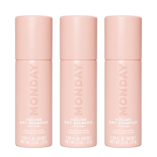 MONDAY HAIRCARE Volume Dry Shampoo with Collagen - 50ML (3 Pack)