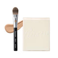 Piccasso FB17 Foundation Brush + 6 Makeup Sponges Set