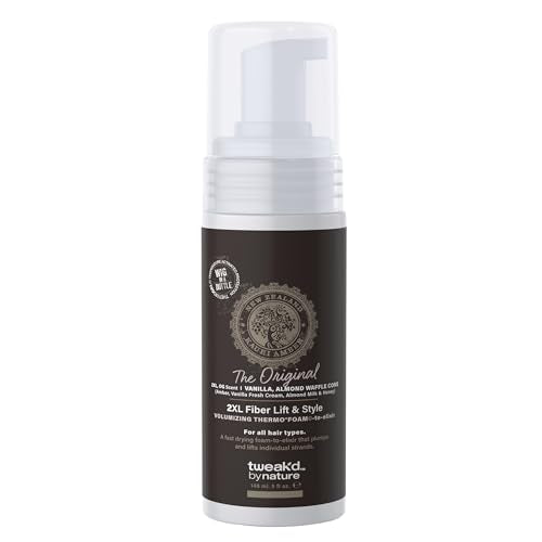 Tweak'd by Nature Volumizing Foam 5oz | Fiber Lift & Hydrating