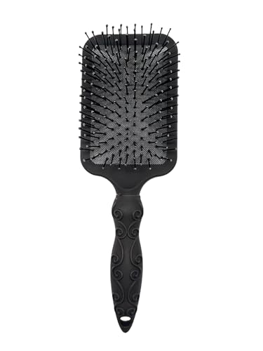 Paddle Hairbrush for Detangling Wet or Dry Hair, Gentle & Flexible Bristles