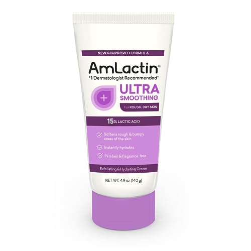 AmLactin Daily Moisturizing 7.9 oz Lotion and Ultra Smoothing 4.9 oz Cream Bundle for Dry Skin