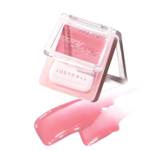 JUDYDOLL Glow Blush Balm - Hydrating, Buildable Cheek Color (01 Spring Awake)