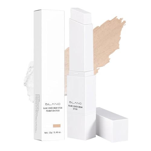 Light Color Changing Foundation Makeup Stick with Brush for