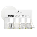 Dazzle Dry Mini Nail Kit with Base, Top & Fine China Lacquer – 4 Step System