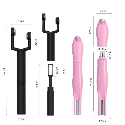 WOKOTO 2-Pack Cat Eye Nail Magnet Pens for Art Design