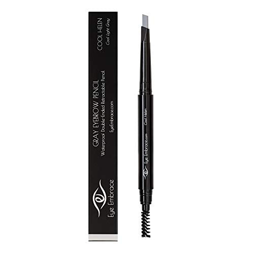Light Gray Waterproof Eyebrow Pencil for Natural & Defined Brows