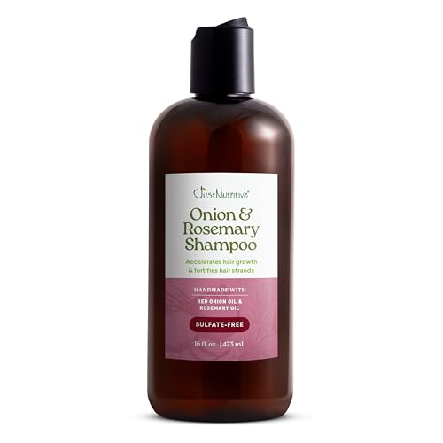 Onion & Rosemary Hair Growth Shampoo - Thickening & Strengthening, 16 oz
