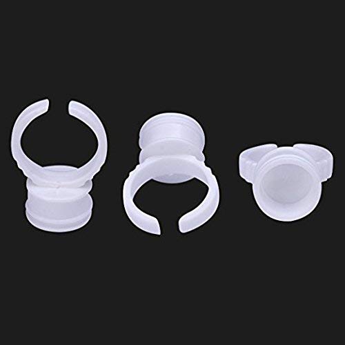 MADLUVV Professional Brow Ring Cups for Microblading & Lash Extensions (100pc)