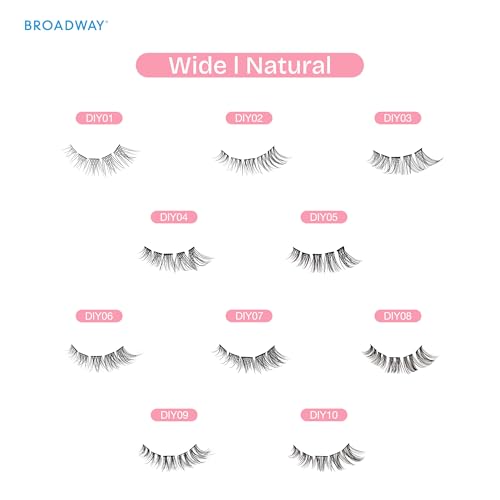 Broadway Lash Clusters 9-16mm Assorted False Eyelashes