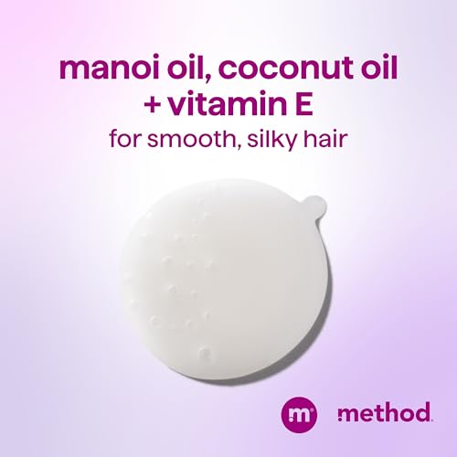 Method Smoothing Shampoo, Serene Escape, Magnolia + Rose Hip + Monoi Oil notes, 14oz