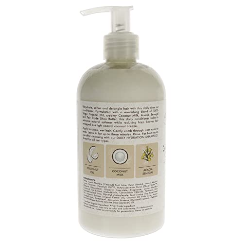 Shea Moisture 100 Percent Virgin Coconut Oil Daily Hydration Conditioner for Unisex - 13 oz Conditioner