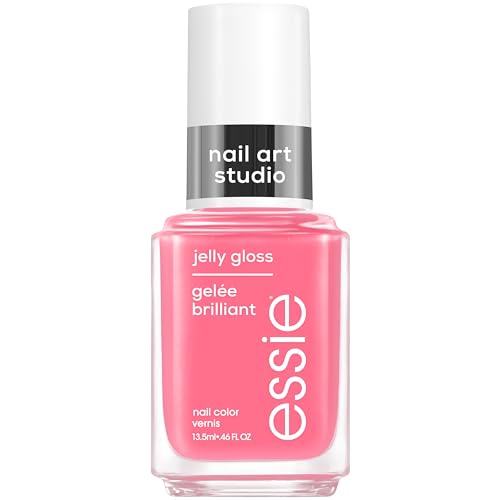 essie Nail Art Studio Jelly Polish - Slushy Sun Sheer Pink (0.46 fl oz)